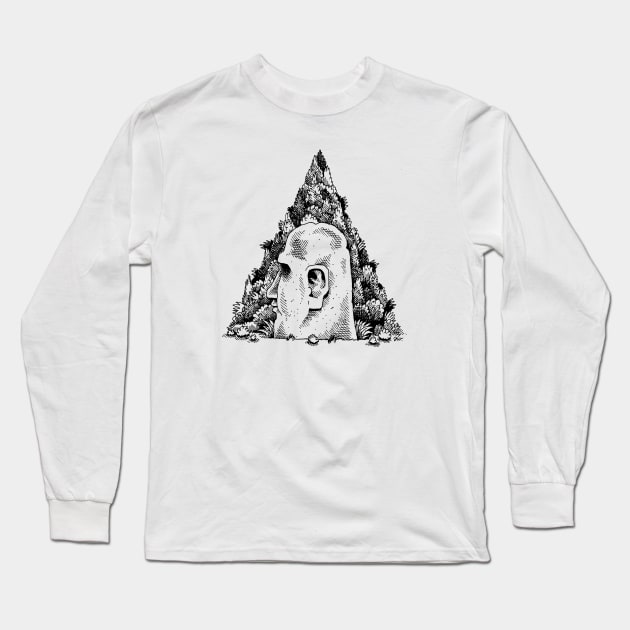 Stone Temple Long Sleeve T-Shirt by awcomix